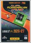 Dos carte attaquant