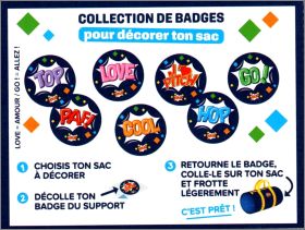 Badges - 7 stickers - Pitch - Pasquier - 2026