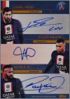 Ex carte Triple Autograph Gold