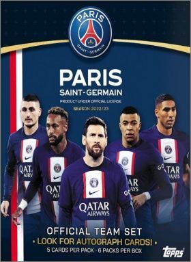Paris Saint-Germain 2022-23 Team Set Parallel 2/2 - Topps