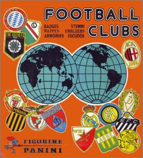 Football Clubs - Album Figurine Panini 1975