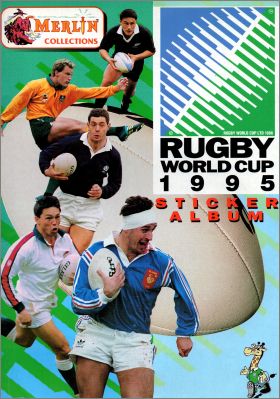 Rugby World Cup 1995 (Coupe du monde) Sticker Album Merlin
