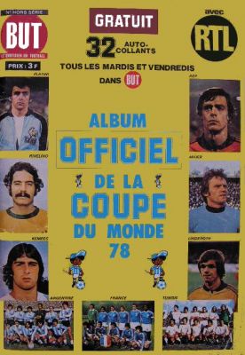 Album Officiel de la Coupe du Monde 78 - But - RTL