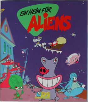 Les Zinzins de l'Espace / Ein Heim fr Aliens -  DS Sticker