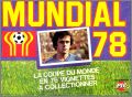 Mundial 78 - Album de vignettes -  Vaillant - France - 1978