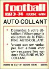Dos d'autocollant
