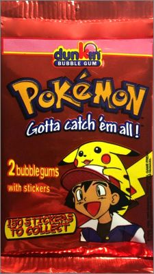 Pokémon Boomer Nintendo - Super Bubble Gum Dunkin - 2000