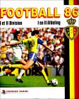 Football 86 - Belgique - 1re et 2me Division