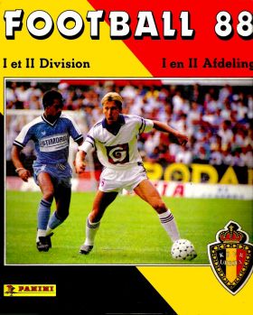 Football 88 - 1ère et 2ème Division Figurine Panini Belgique