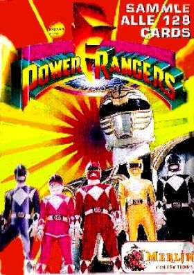 Power Rangers - Saison 1 - Cards Merlin - 1995 - Allemagne