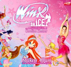 Winx on Ice - Sticker Album - Edibas - Italie - 2008