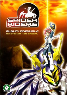 Spider Riders - Sticker album - Preziosi - Italie 2009