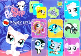 Littlest Pet Shop - Power Dips (sucette ptillante + poudre)