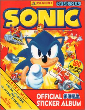 Sonic - Sticker Album - Panini - 1994