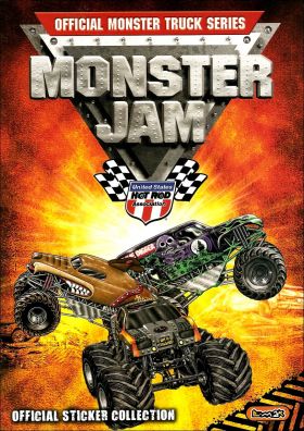 Monster Jam Official Monster Truck Serie Sticker Panini 2008