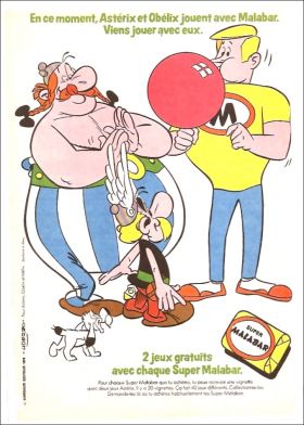Malabar - Astrix 1976 (2 jeux avec chaque Super Malabar)