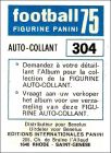 Dos d'autocollant