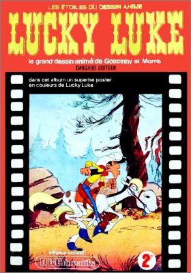 Lucky Luke Les Etoiles du Dessin Anim  Sticker AGEducatifs