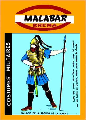 Malabar - Costumes militaires - 1ère série