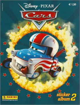 Cars Sticker Album 2 ( Le Monde de Cars 2) - Panini - 2009