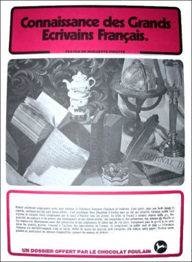 Connaissance des Grands Ecrivains Franais - Srie N30