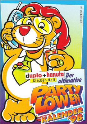 Party Lwen - Kalender '98 - Duplo & Hanuta - Allemagne