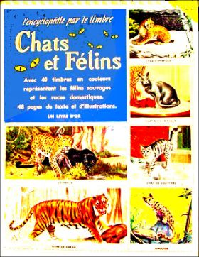 Chats et flins - L'Encyclopedie par le Timbre N55