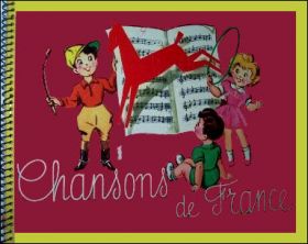 Chansons de France - Album N 6  - Chocolat Poulain - 1960