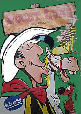 Lucky Luke  Libro de cromos
